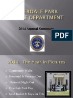 2014 Annual Summary - Riverdale Park Police Department, Maryland 