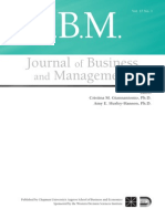 Journal of Business and Management 2011
