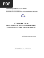 Levantamento de Araceas e Discoreaceas Vale Itajaí