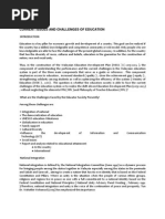 Download Current Issues and Challenges of Education by kerengga1 SN260057548 doc pdf