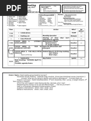 Agenda (March 24, 2015) | PDF