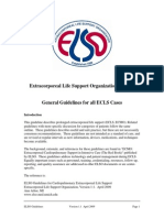 ELSO Guidelines General All ECLS Version1.1 PDF