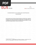 Deuda Externa