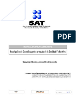 Manual de Procedimientos de Inscripcion Al RFC-EF PDF