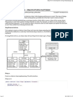 Design Patterns Prototype Pattern