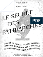 Le Secret Des Patriarches Marcel Violet