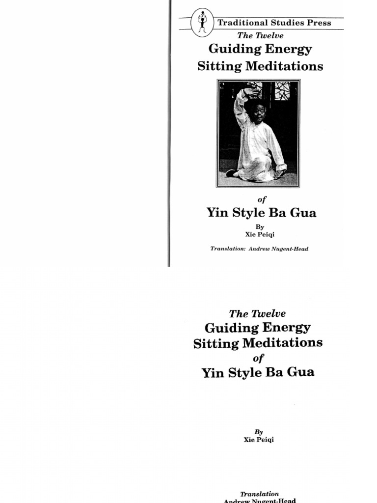 Xie Peiqi The Twelve Guiding Energy Sitting Meditations of Yin Style ...