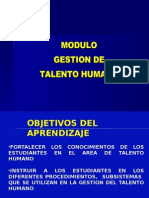 Gestion de Talento Humano