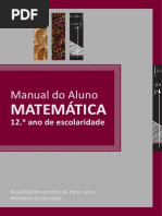 Matematica Manual do Aluno 12 ano Timor Leste