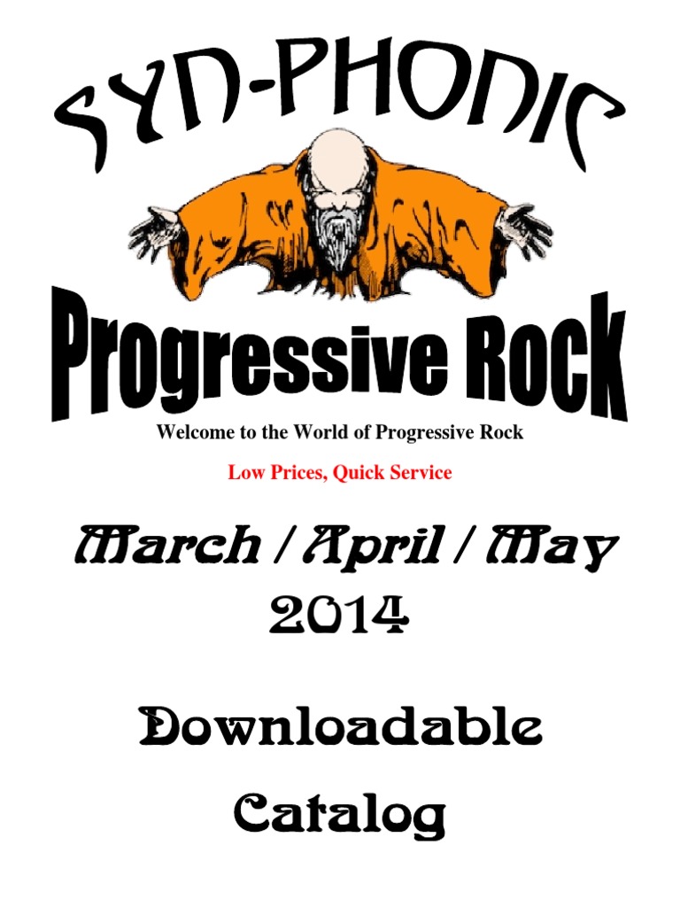 Catalogo Pregresivo | PDF | Progressive Rock | Albums, image size:768x1024