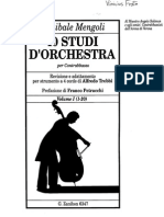 Mengoli - 40 Studi Da Orchestra Vol.I