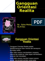 Gangguan Orientasi Realita