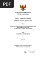 Download Badan Pemeriksa Keuangan Republik Indonesia Hasil Pemeriksaan by jeritanjiwa SN26008152 doc pdf