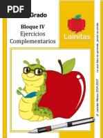 3er Grado - Bloque 4 - Ejercicios Complementarios
