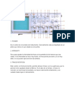 Controles Del Osciloscopio