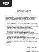 Soal Spa Polines 2014