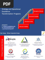 eXampleCG Strategy and Operations Excellence Consulting Services