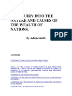 An Inquiry Into The Nature and Causes of The Wealth Off Nations