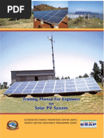 Download Training Manual for Engineers on Solar PV System by admercano SN260093251 doc pdf