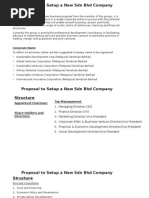 Proposal to Setup a New Sdn Bhd Company Rev1