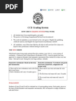 CCE Grading System