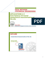 Numerical methods in geotechnical engineering applications