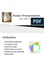 Poster Presentation: Basic Skills To Create A Poster Dana Karem