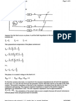 Single Line To Neutral Fault - 1