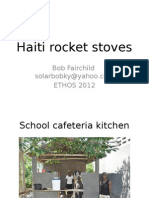Haiti Rocket Stoves