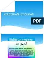 Kelebihan Istighfar