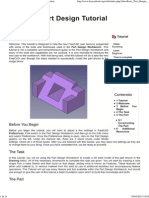 Basic Part Design Tutorial - FreeCAD Documentation