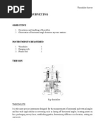 Theodolite Surveying