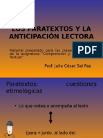 Paratextos y Anticipacion Lectora