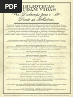 Bibliotecas Mudam Vidas