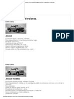 Versiones Amarok Normal, Trendline y Highline - Volkswagen Comerciales