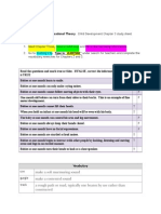 chapter three study sheet