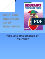 Chapter 3 (Role and Importance of Insurance)