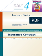 Chapter 4 [Insurance Contract]
