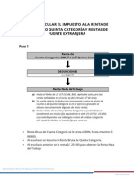 Como Calcular El Impuesto a La RENTA Cuarta-categoria