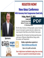 New Ideas Conference: Register Now!