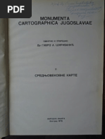 Monumenta Cartographica Jugoslaviae II | PDF