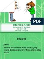 Rhinitis Akut 