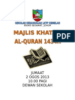 contoh buku program khatam quran