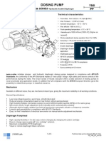 Dosing Pump Technical Specifications