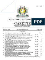 EAC Gazette 7 October 2014