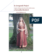 He Arnegunde Project: by Suvia Ilia Hereberti: Conjectural Merovingian Clothing Construction of The Mid 6th Century