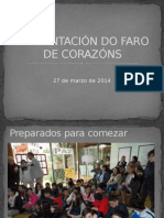 Presentación o Faro de Corazóns