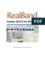 RealBand 2012.5 Manual