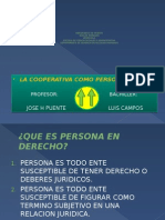 Diapositiva Expo Personas Juridica cooperativa