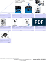 Catálogo de productos electrónicos